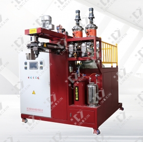 Polyurethane casting machine